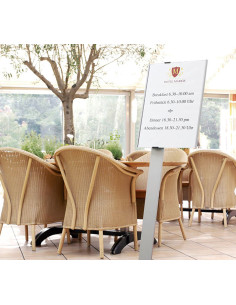 ATRIL DURABLE INFO SIGN STAND A3 2