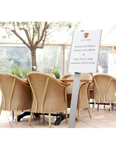 ATRIL DURABLE INFO SIGN STAND A3