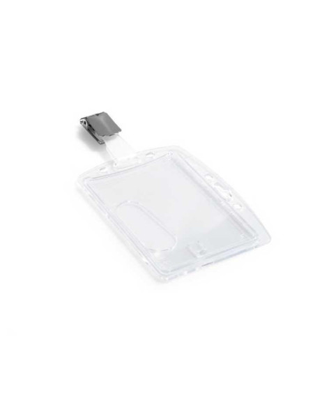CAJA 25 IDENTIFICADORES DURABLE RÍGIDOS CON PINZA