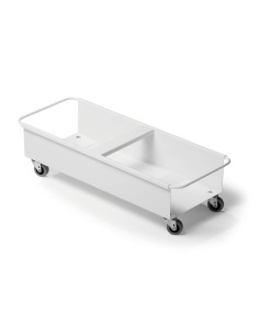 CARRO DURABLE PARA 2 PAPELERAS DURABIN 40L RECTANGULAR 2
