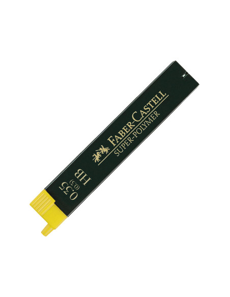 ESTUCHE 12 MINAS FABER CASTELL SUPER-POLYMER 03mm HB
