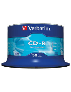 BOBINA 50 CD-R VERBATIM 52X 700MB CRYSTAL 2