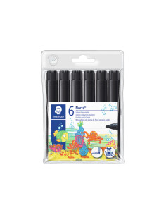 PACK 6 ROTULADORES STAEDTLER NORIS JUMBO