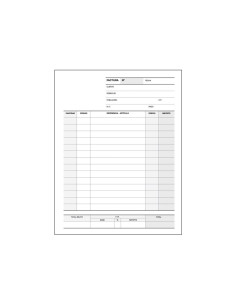 TALONARIO APLI FACTURAS 8 CASTELLANO