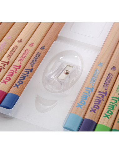 CAJA 12 LÁPICES ALPINO TRIMAX