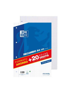RECAMBIO OXFORD CLASSIC A4 100h20h 4x4