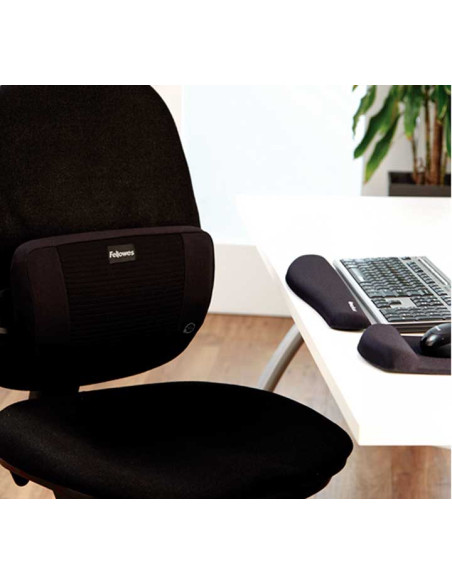 REPOSAMUÑECAS TECLADO FELLOWES PLUSHTOUCH NEGRO