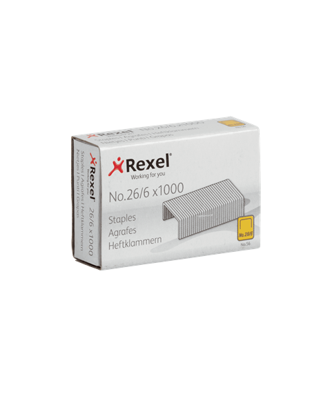 CAJA 1000 GRAPAS REXEL No 56 266