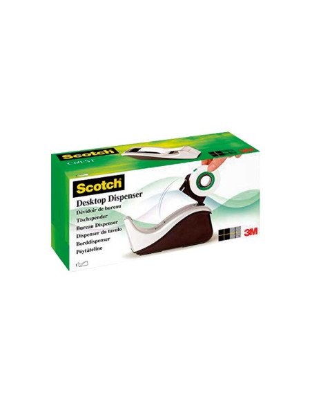 PORTARROLLOS SCOTCH C60  1 CINTA ADHESIVA MAGIC 19mm x 30m