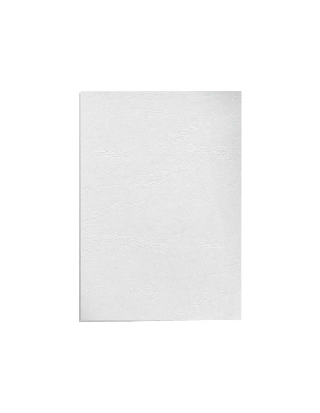 PACK 100 PORTADAS FELLOWES SÍMIL PIEL DELTA CUERO A4