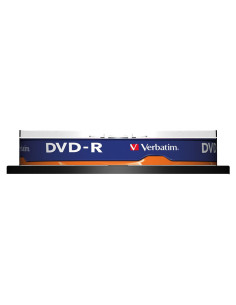 BOBINA 10 DVD-R VERBATIM 16X 47GB ADVANCED AZO 2
