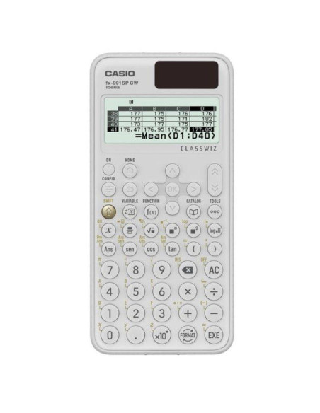 CASIO CALCULADORA CIENTIFICA NEGROBLANCO 15 Y 102 DÍGITOS 576 FUNCIONES FX-991SPCW