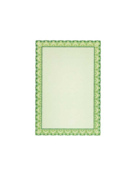 PAPEL DIPLOMA A4 APLI 115g 10h VERDE ESMERALDA
