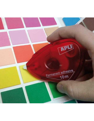 APLICADOR ADHESIVO APLI DOBLE CARA 8mmx10m