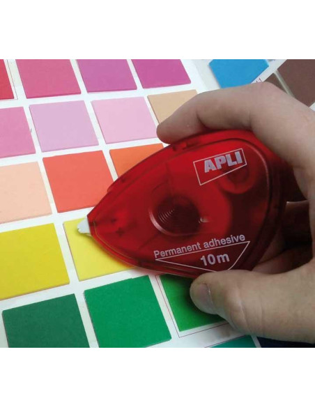 APLICADOR ADHESIVO APLI DOBLE CARA 8mmx10m