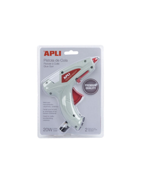 PISTOLA TERMOADHESIVA APLI PREMIUM 20W