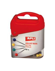 CAJA 50 AGUJAS MAPA APLI