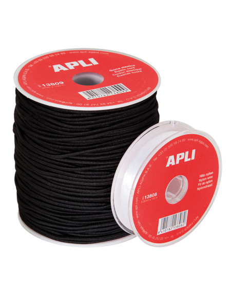 BOBINA DE GOMA ELÁSTICA APLI 2 mm x 100 m
