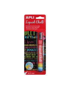 ROTULADOR APLI LIQUID CHALK PUNTA CÓNICA