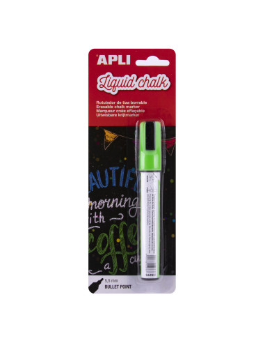 ROTULADOR APLI LIQUID CHALK PUNTA CÓNICA