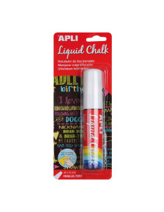 ROTULADOR APLI LIQUID CHALK PUNTA BISELADA