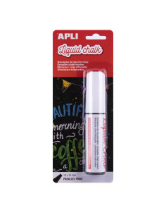 ROTULADOR APLI LIQUID CHALK PUNTA BISELADA 2