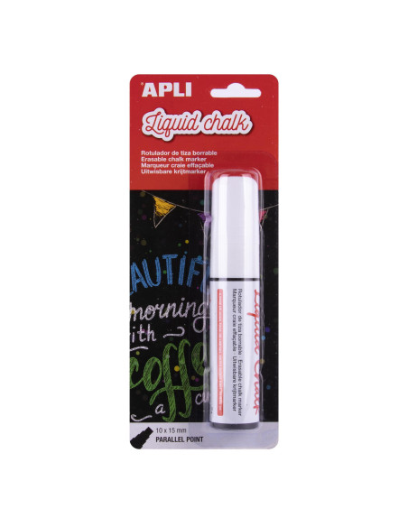 ROTULADOR APLI LIQUID CHALK PUNTA BISELADA