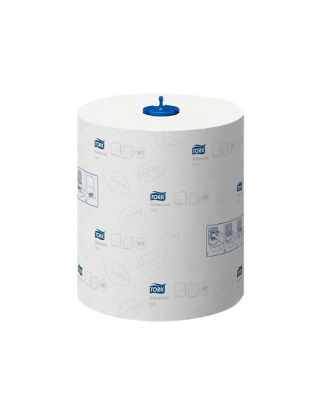 CAJA 6 ROLLOS TOALLAS DE MANOS SUAVE TORK MATIC ADVANCED