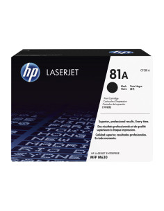 CARTUCHO DE TÓNER ORIGINAL LASERJET HP 81A