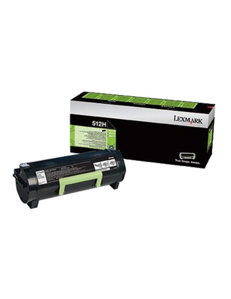 TÓNER ORIGINAL LEXMARK 512H ALTA CAPACIDAD