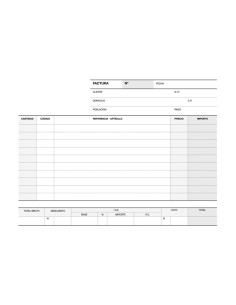 TALONARIO APLI FACTURAS 4 APAISADO CASTELLANO