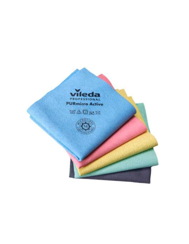 PACK 5 BAYETAS VILEDA PURMICRO ACTIVE