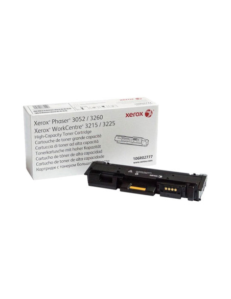 TONER XEROX 106R02777 NEGRO WORKCENTRE 32153225 3000 PÁG