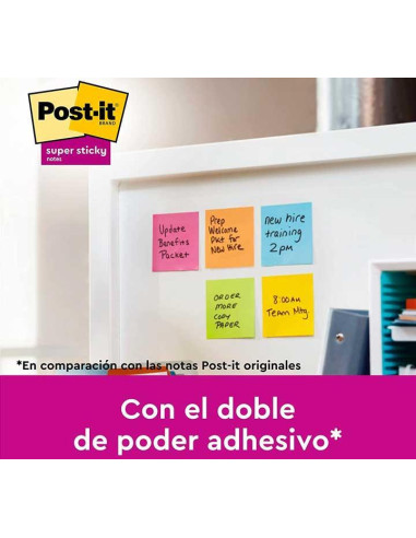 NOTAS POST-IT SUPER STICKY Z-NOTES CARNIVAL