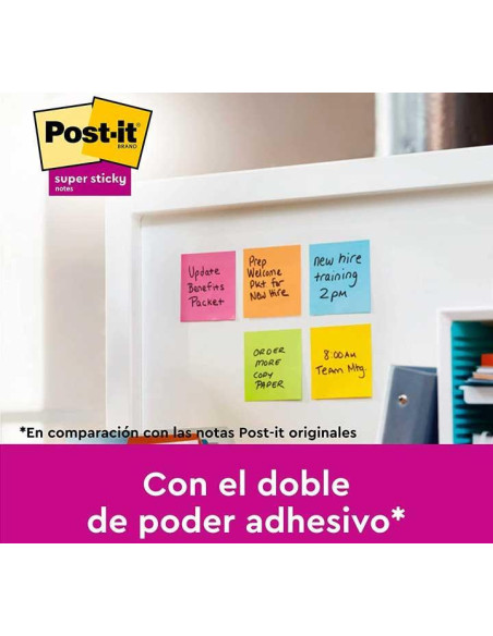 NOTAS POST-IT SUPER STICKY Z-NOTES CARNIVAL