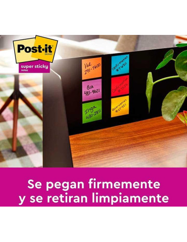 NOTAS POST-IT SUPER STICKY Z-NOTES CARNIVAL