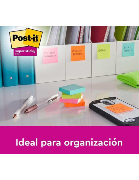 NOTAS POST-IT SUPER STICKY Z-NOTES CARNIVAL