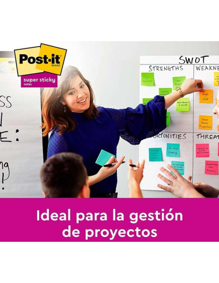 NOTAS POST-IT SUPER STICKY Z-NOTES CARNIVAL