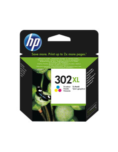CARTUCHO DE TINTA ORIGINAL HP 302XL DE ALTA CAPACIDAD