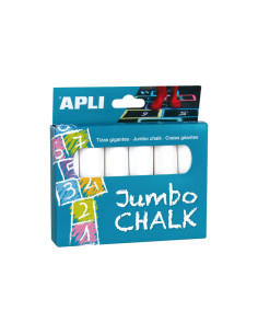 CAJA 6 TIZAS APLI JUMBO CHALK