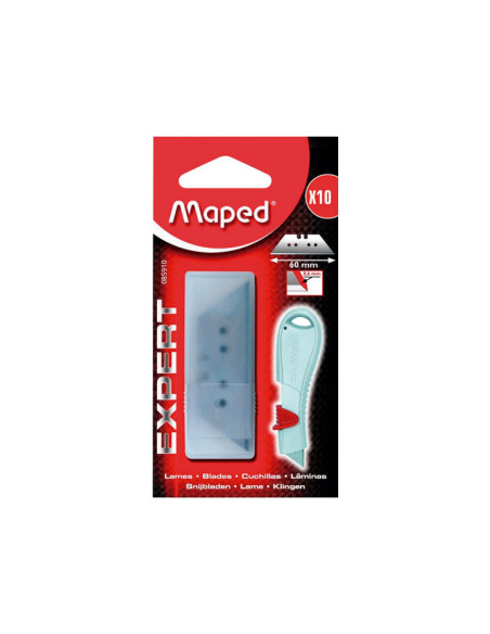 BLÍSTER 10 CUCHILLAS MAPED CUTTER EXPERT BLADE