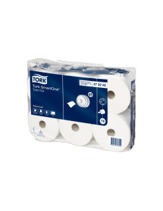 PACK 6 ROLLOS PAPEL HIGIÉNICO TORK SMARTONE 2