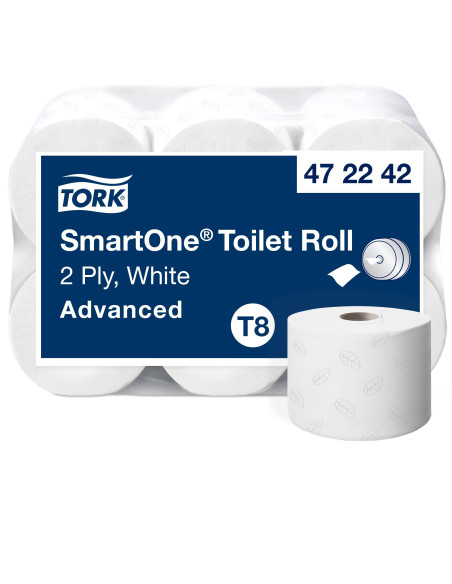 PACK 6 ROLLOS PAPEL HIGIÉNICO TORK SMARTONE