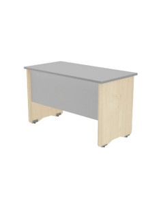 MESA ROCADA SERIE WORK 120x60cm HAYA-GRIS