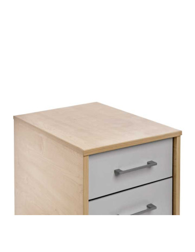 BUCK MÓVIL ROCADA SERIE STORE 1 CAJÓN HAYA-GRIS 43x59x58cm