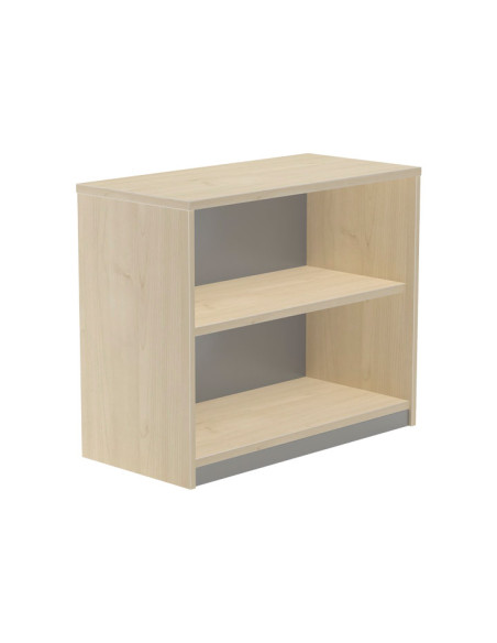 ARMARIO LIBRERÍA ROCADA SERIE STORE  HAYA - GRIS 78x90cm