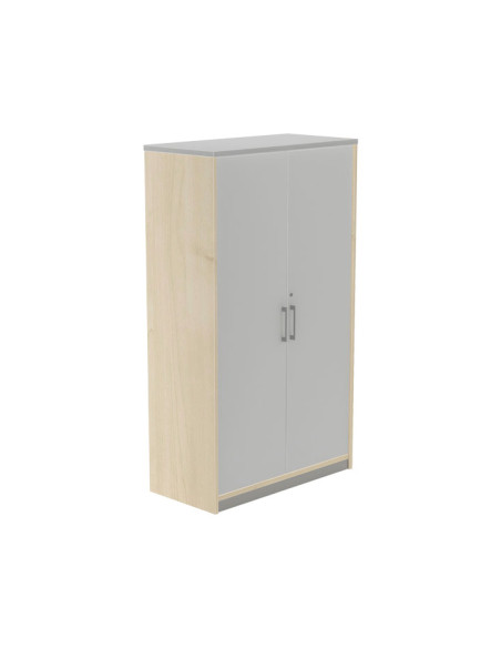 ARMARIO LIBRERÍA ROCADA SERIE STORE  HAYA - GRIS 156x90cm