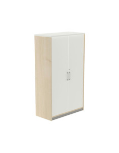 ARMARIO LIBRERÍA ROCADA SERIE STORE  HAYA - BLANCO 156x90cm