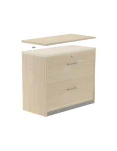 ARMARIO CARPETERO ROCADA SERIE STORE  HAYA - GRIS 78x90cm