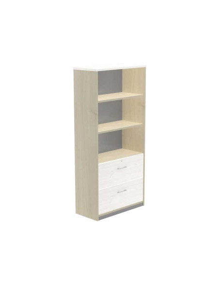ARMARIO CARPETERO ROCADA SERIE STORE  HAYA - BLANCO 195x90cm
